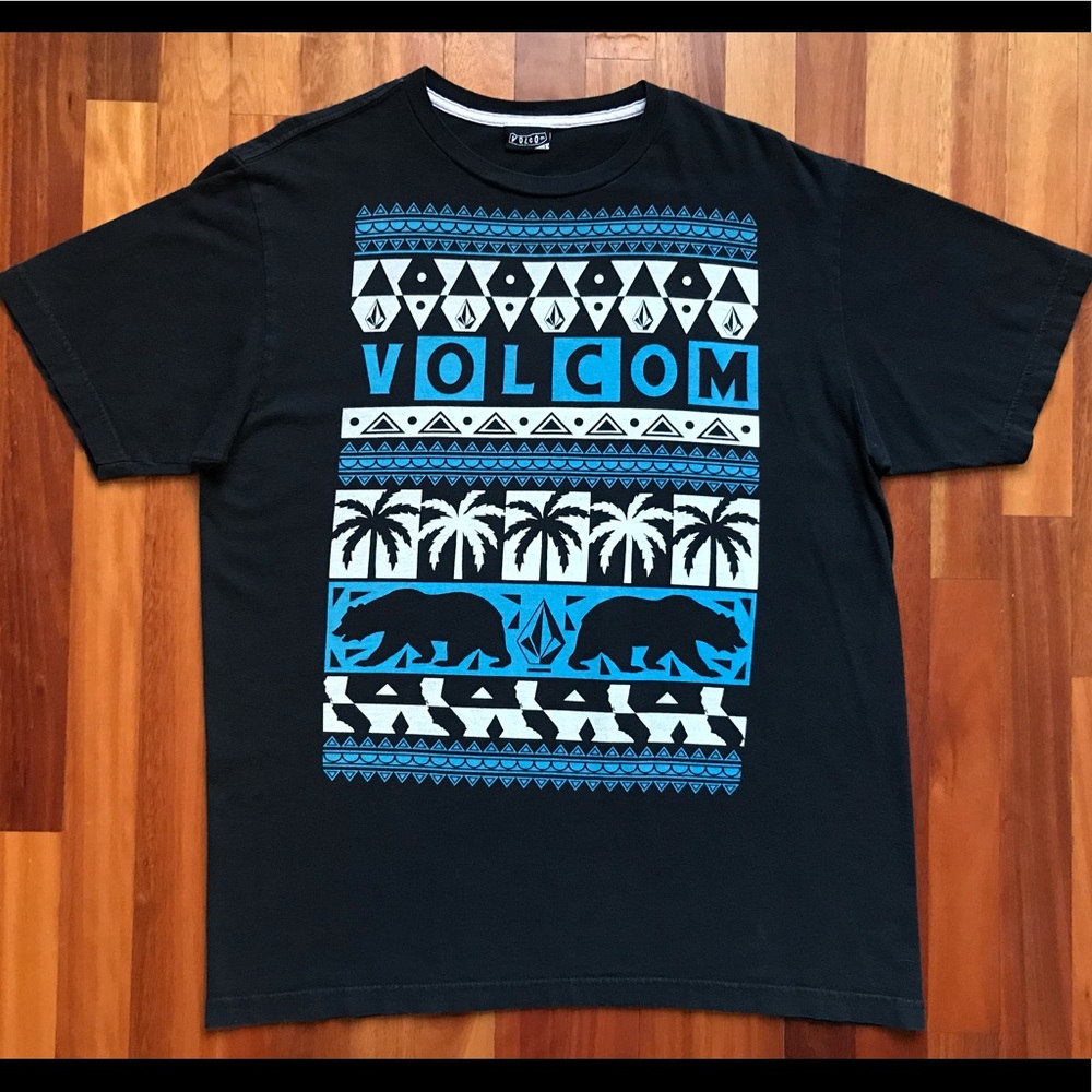 VOLCOM Tee Men’s Large Black S/S Shirt